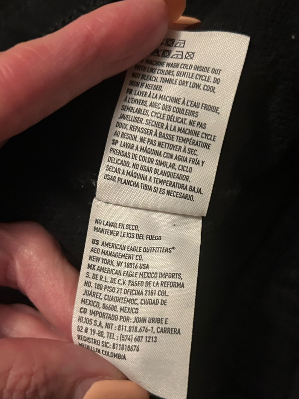 American Eagle Black Jogger Sweatpants - Picture 7 of 7